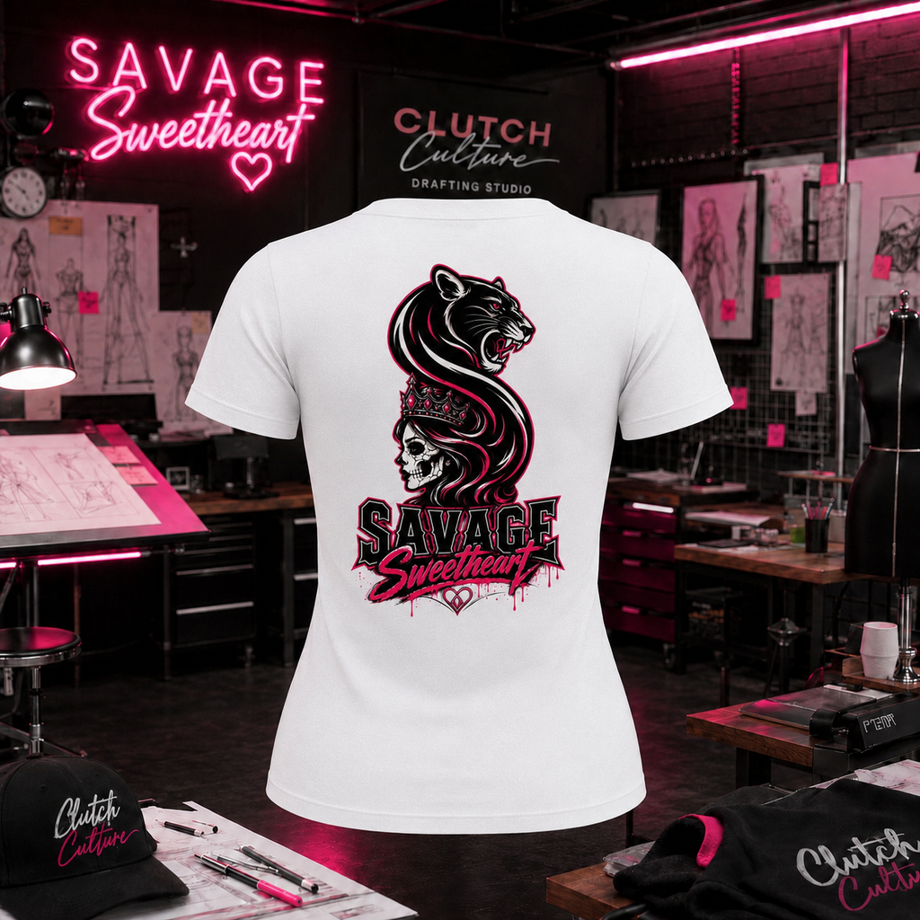 Savage Sweetheart - Lion - T-Shirt