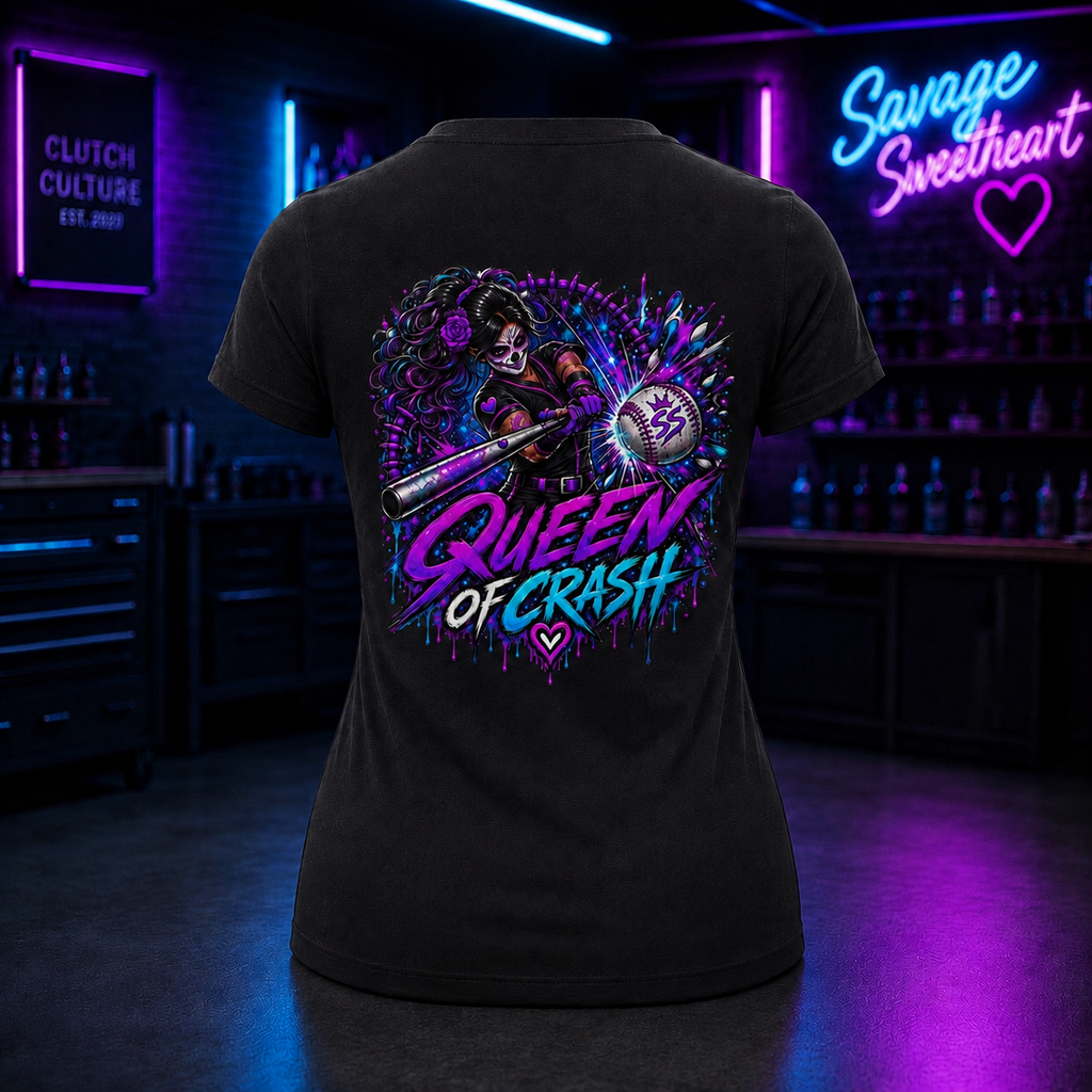 Savage Sweetheart - Queen Of Crash - T-Shirt