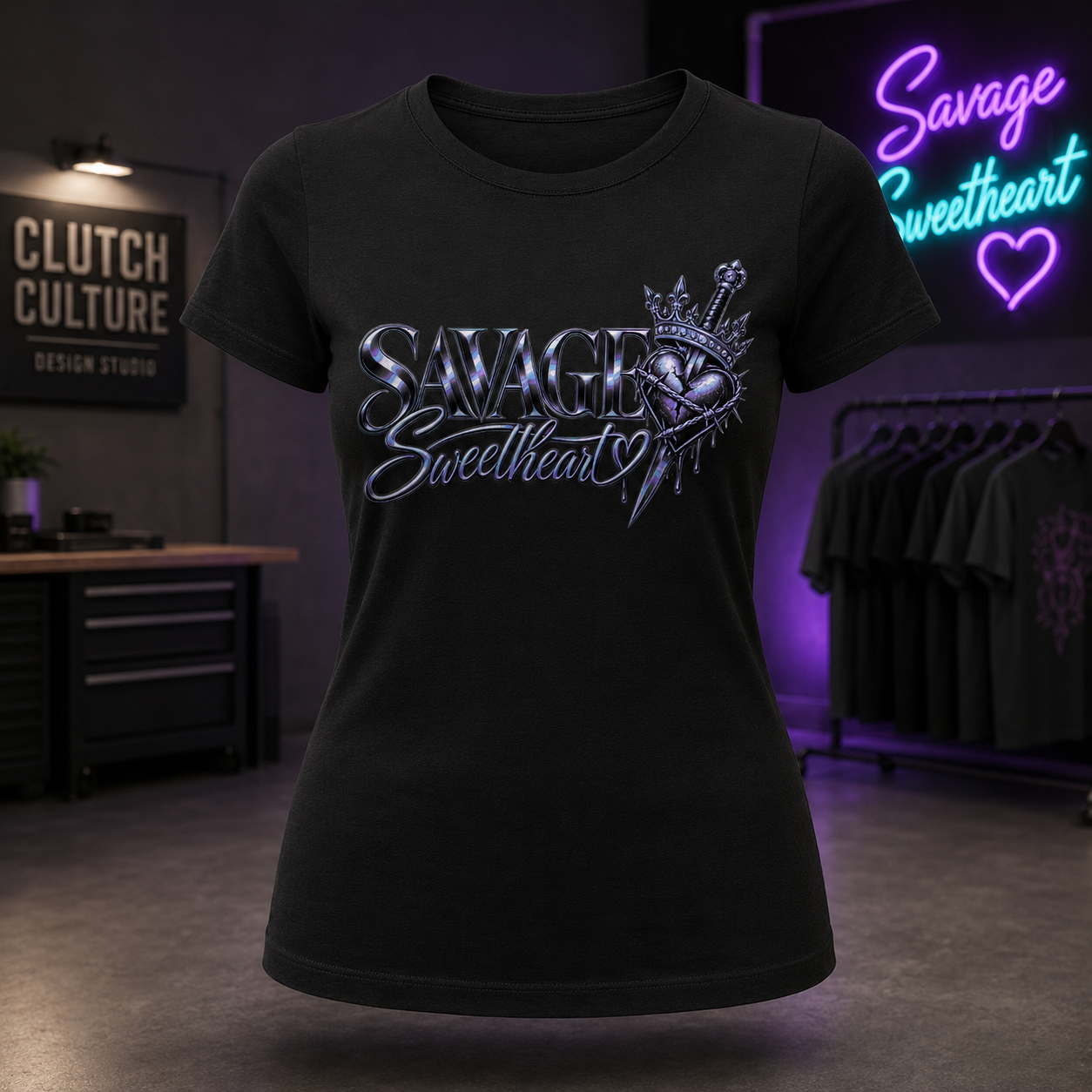 Savage Sweetheart - Dagger - T-Shirt