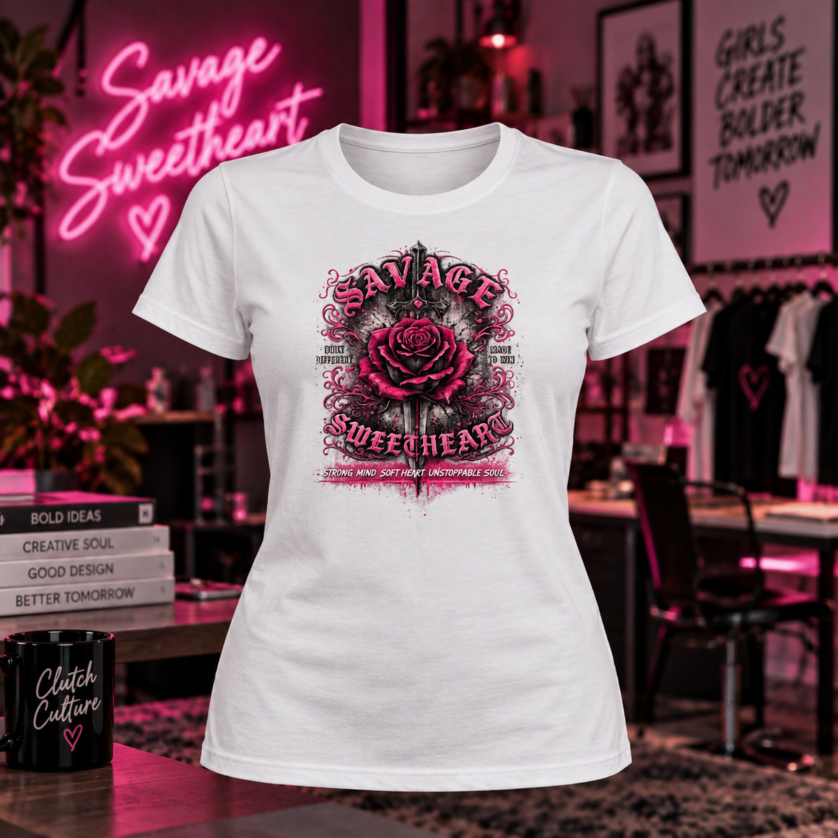 Savage Sweetheart - Made To Win - T-Shirt