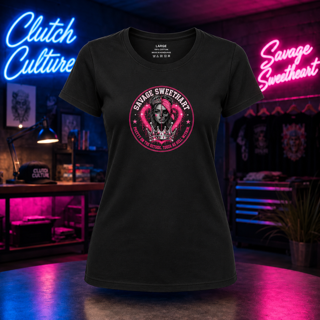 Savage Sweetheart - Tough As Hell - T-Shirt