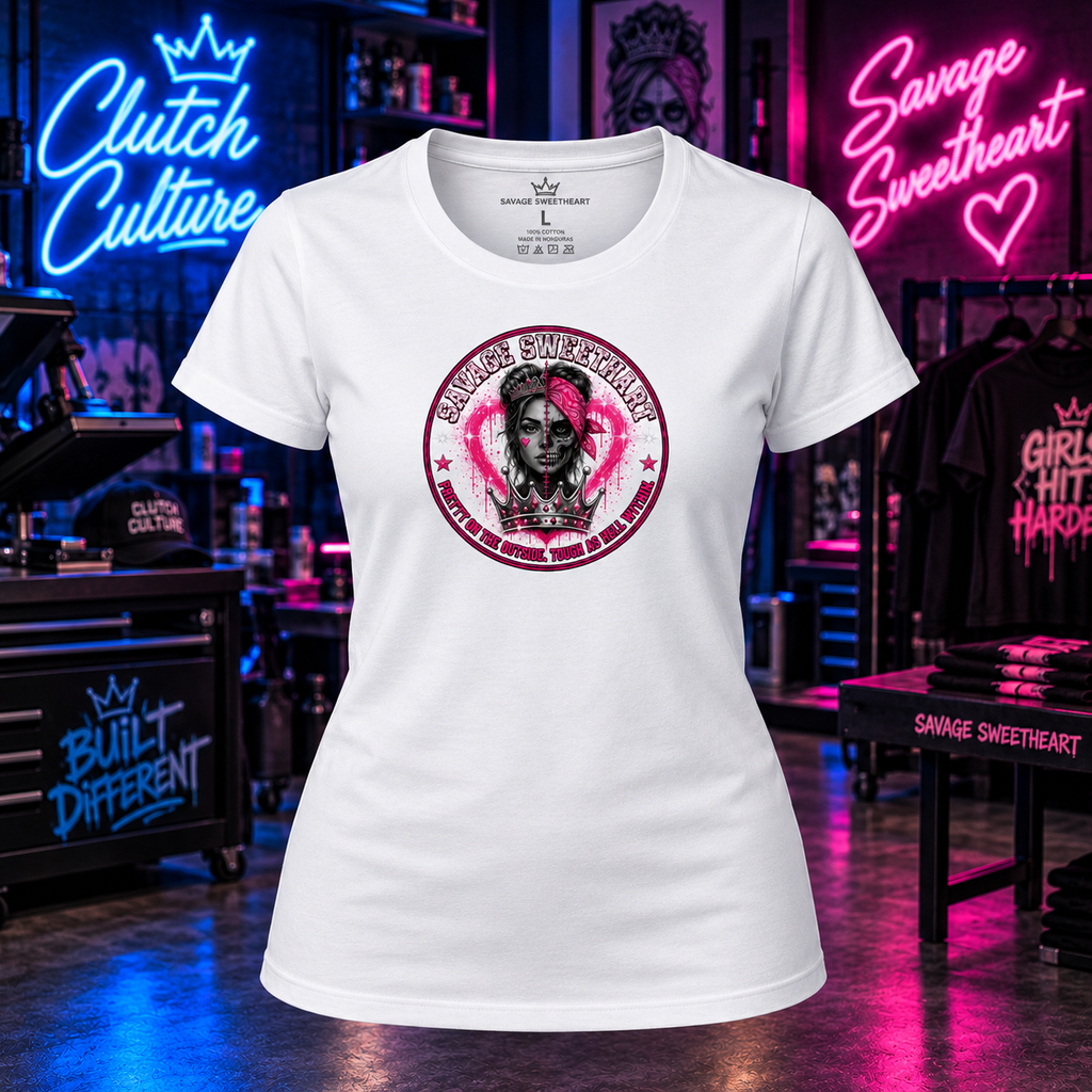 Savage Sweetheart - Tough As Hell - T-Shirt
