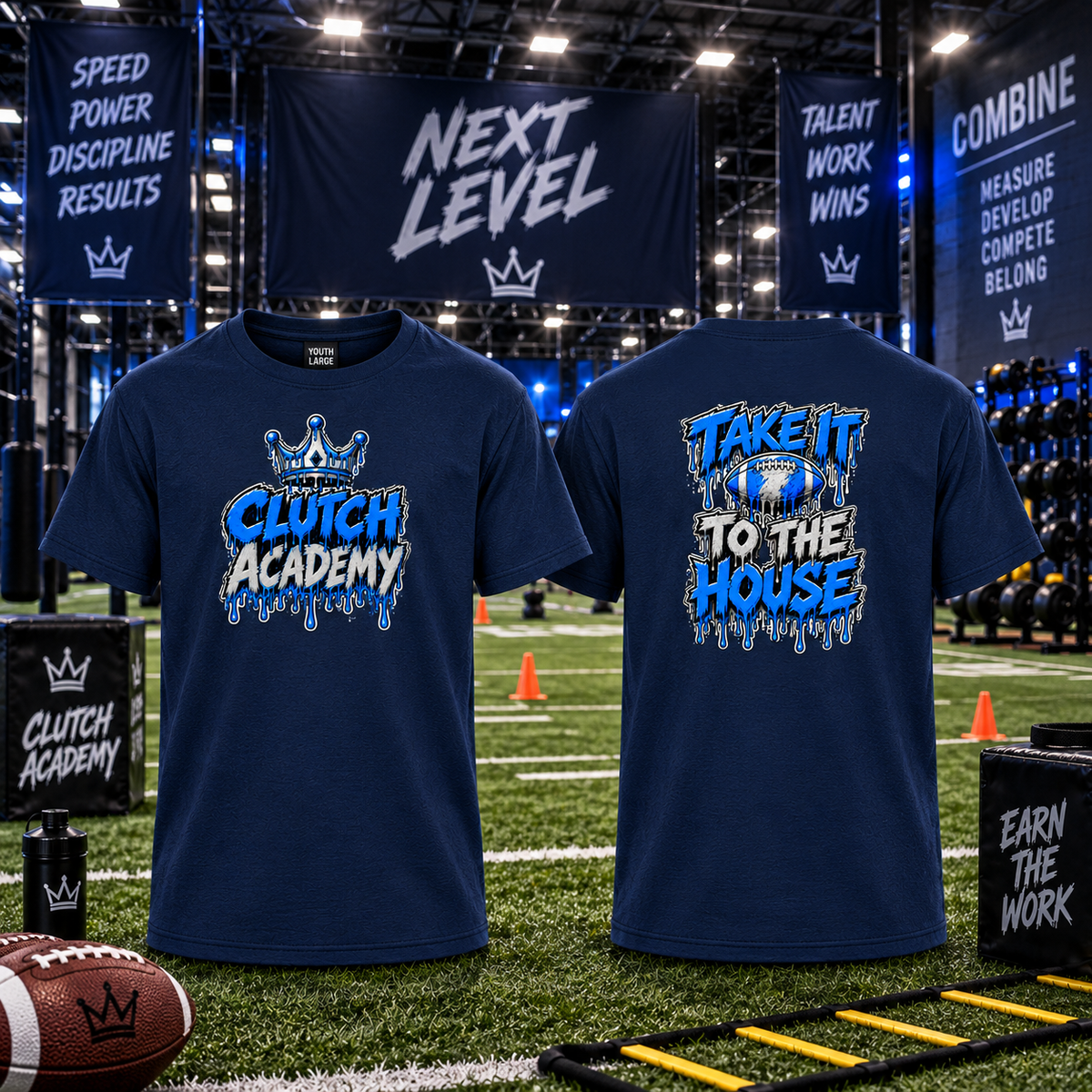 Clutch Academy - Take It To The House - T- Shirt