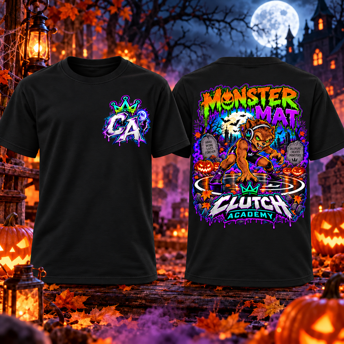 Clutch Academy -Monstars -Monster Mat T shirt